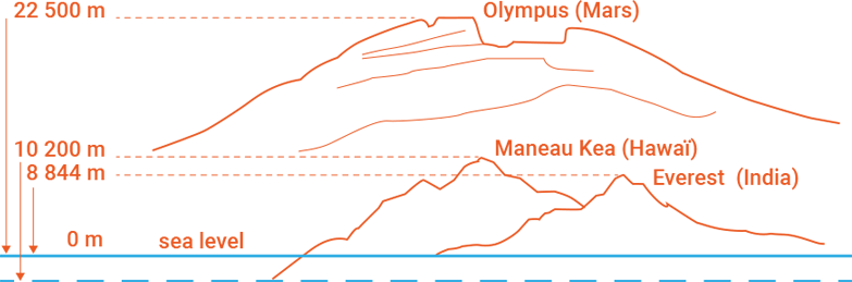 Olympus mount size