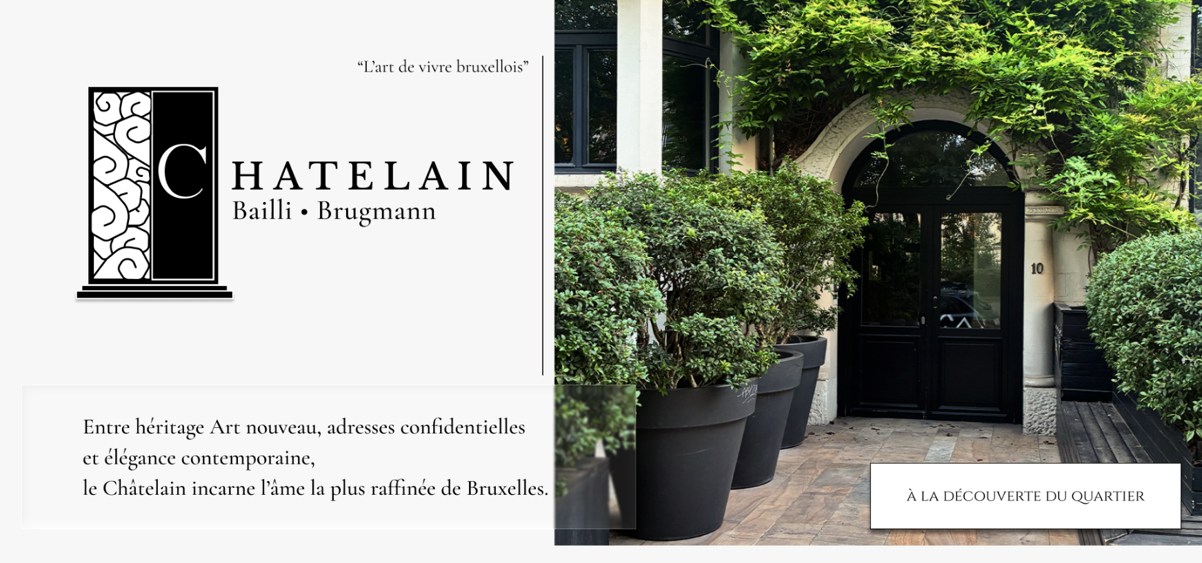 Page d'accueil du projet Châtelain