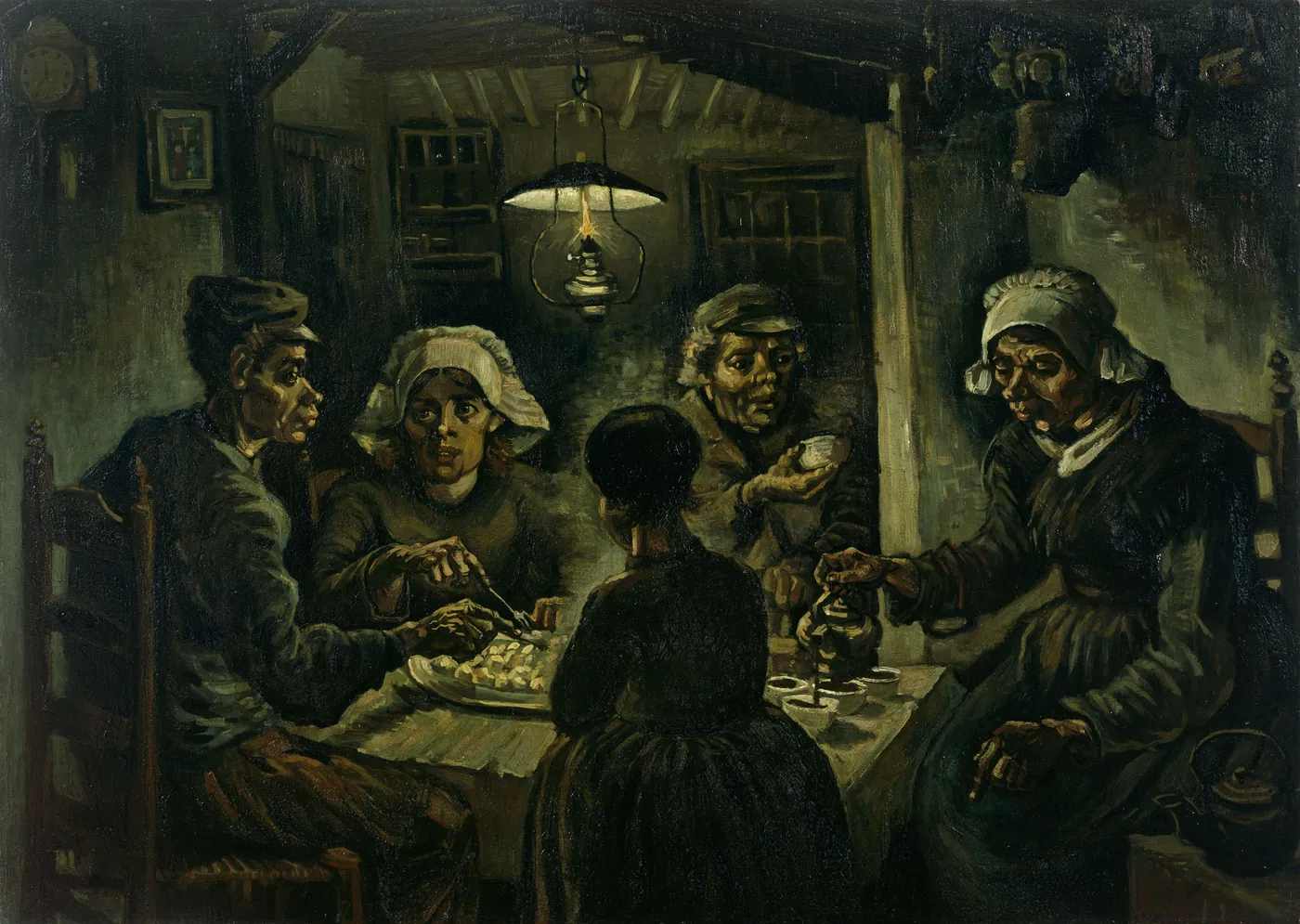 Les Mangeurs de pommes de terre, 1885