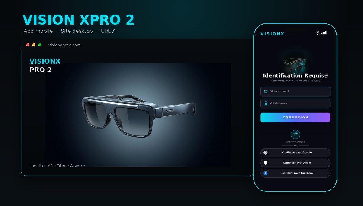 Aperçu du site VisionXpro2