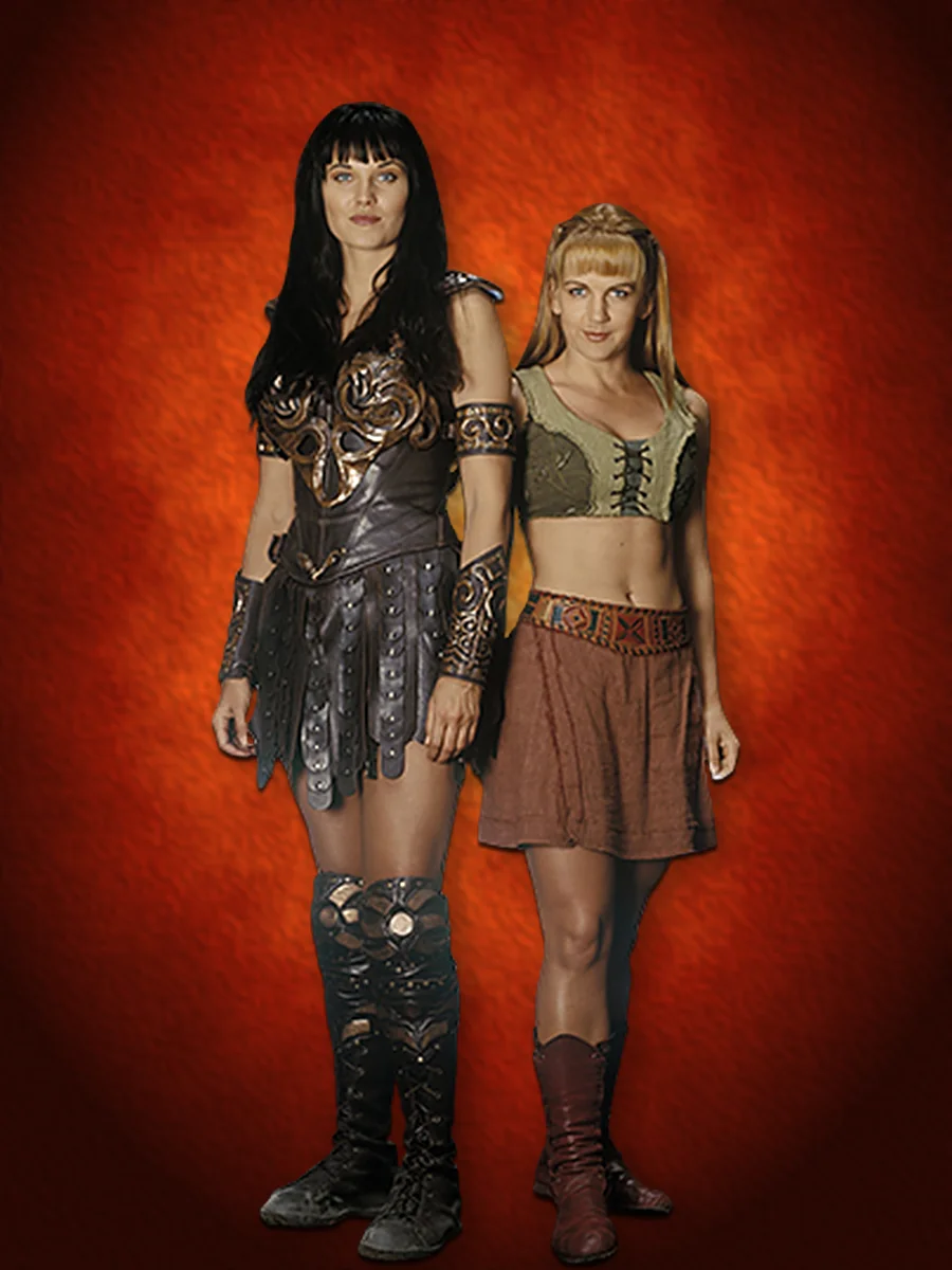 Xena et Gabrielle côte à côte