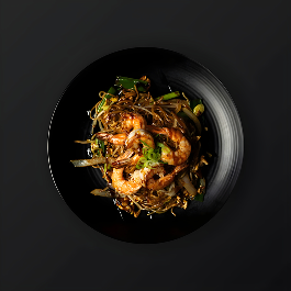 Kaiyō yakisoba aux crevettes