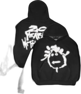 Hoodie noir Rhenna R20