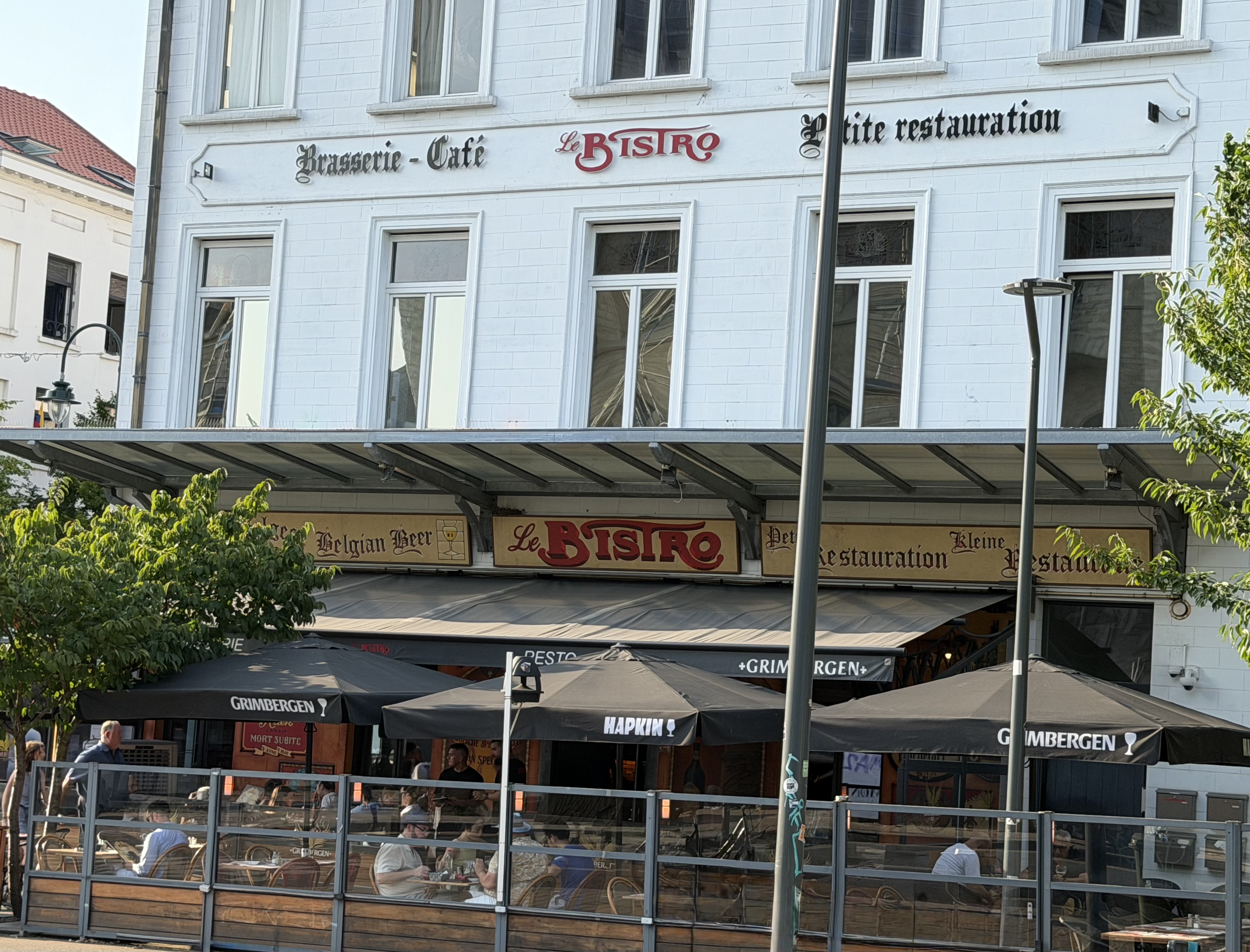 Terrasse de restaurant
